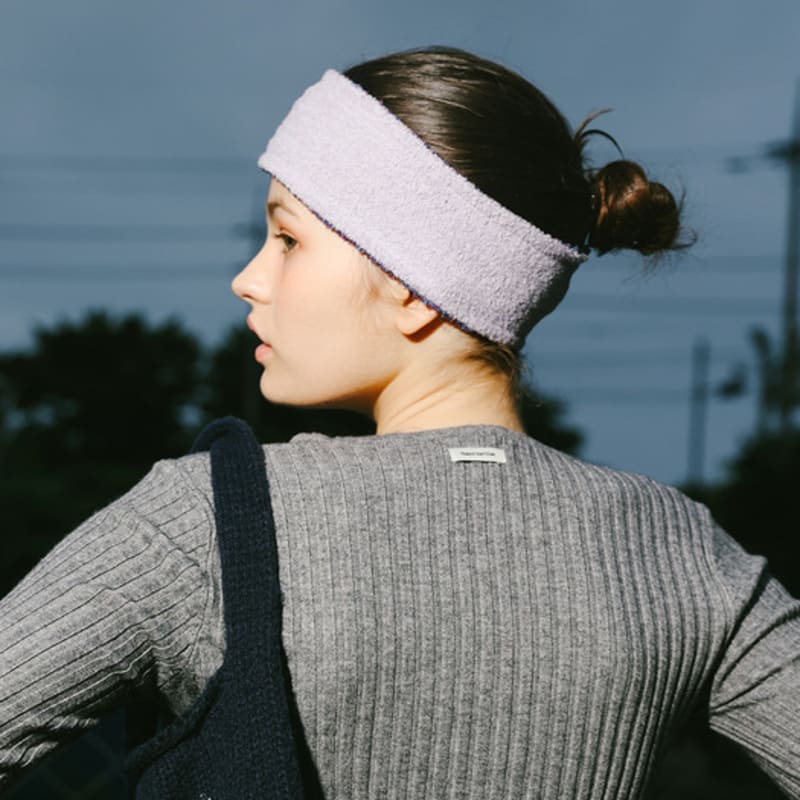 Naked Surf Club N.S.C Brushed Terry Headband (Purple)