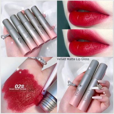 Lip mud mist viso opaco smalto per labbra velluto non facile da sbiadire lucidalabbra rossetto rossetto rossetto liquido