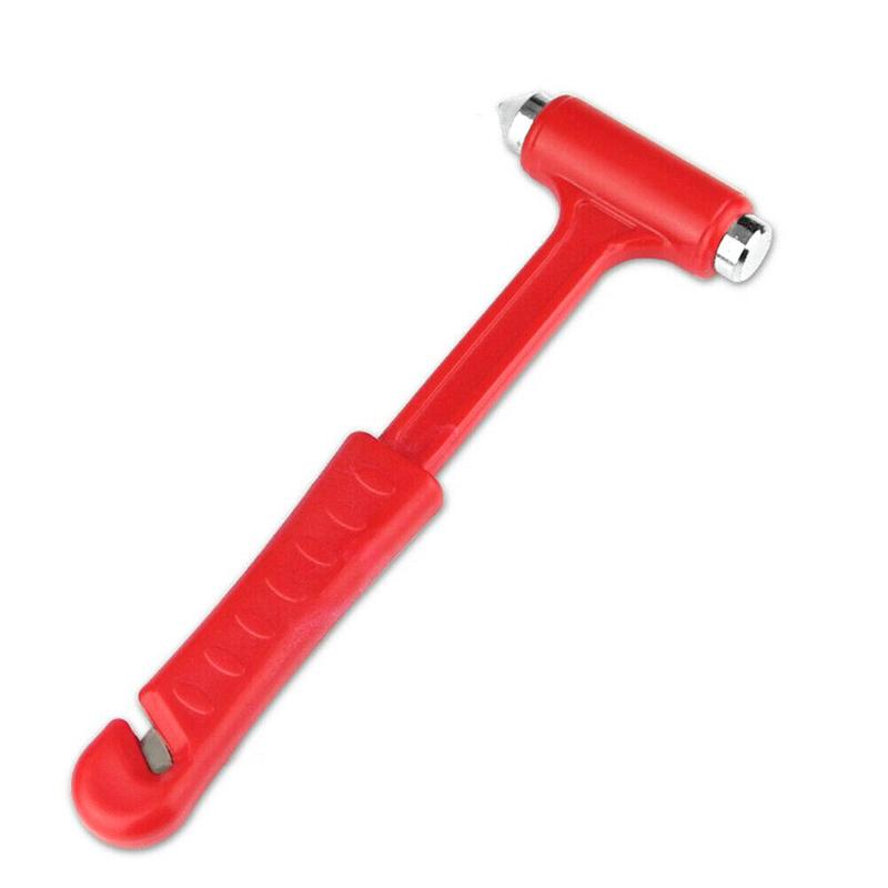 2 in1 Car Safety Hammer Window Breaker Seat Belt Cutter Emergency Escape Tool Auto Safety Life-saving Hammer