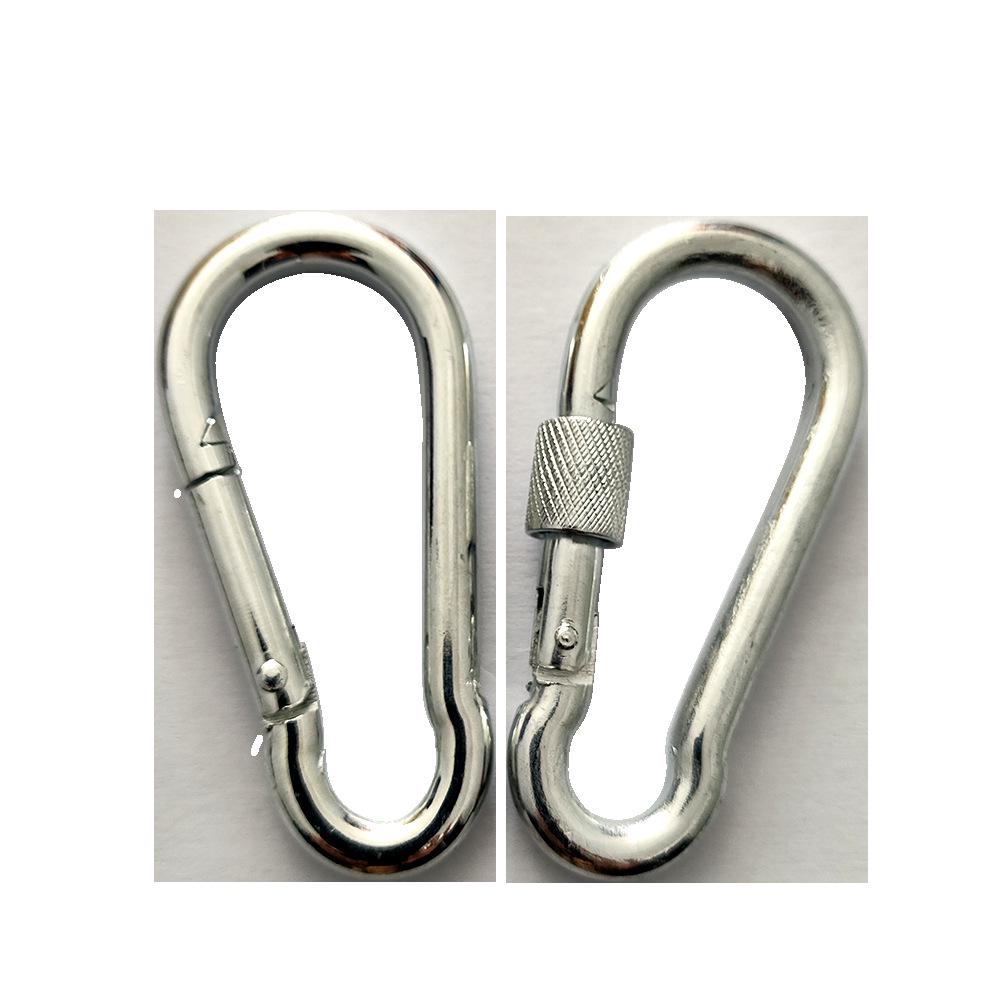 Galvanized Safety Hook Carabiner Latch for Chains M4 Standard