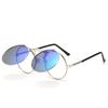 Vintage Steampunk Round Sunglasses Men Women Luxury Alloy Punk Glasses Men Fashion Metal Retro Clamshell Sun Glasses UV400