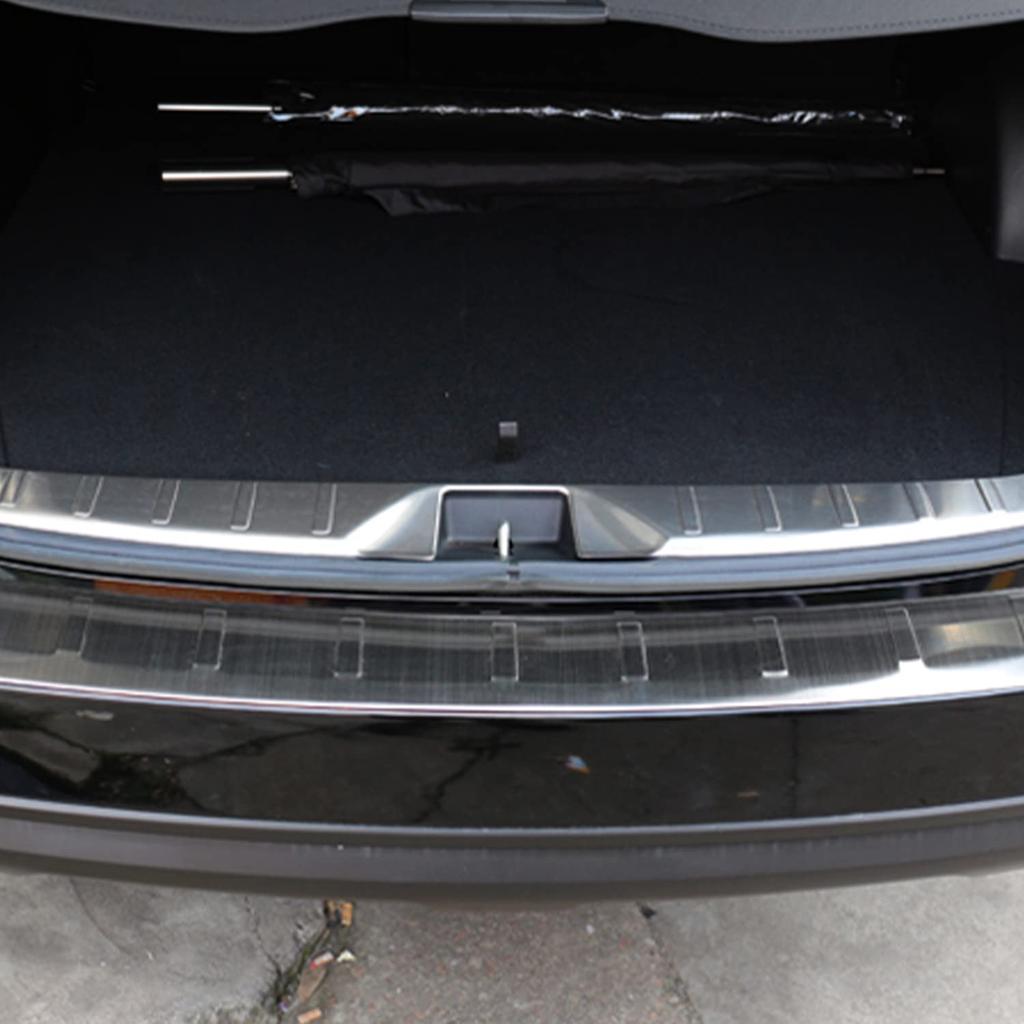 Hyorabyn Stainless Steel Rear Bumper Guard for Subaru Forester SJ Series Protects the Luggage Area from Dirt and Easy Set (SJ5/SJG) (2013-2018),