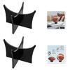 Transparent Acrylic Ball Display Stand Rack for Basketball, Football, Volleyball, and Rugby.