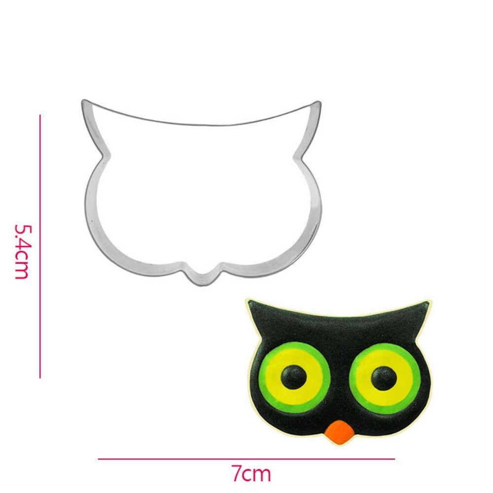 DIY Baking Halloween Cookie Mold 3D Biscuit Mold Ghost Bat Baking Molds  Party Supplies