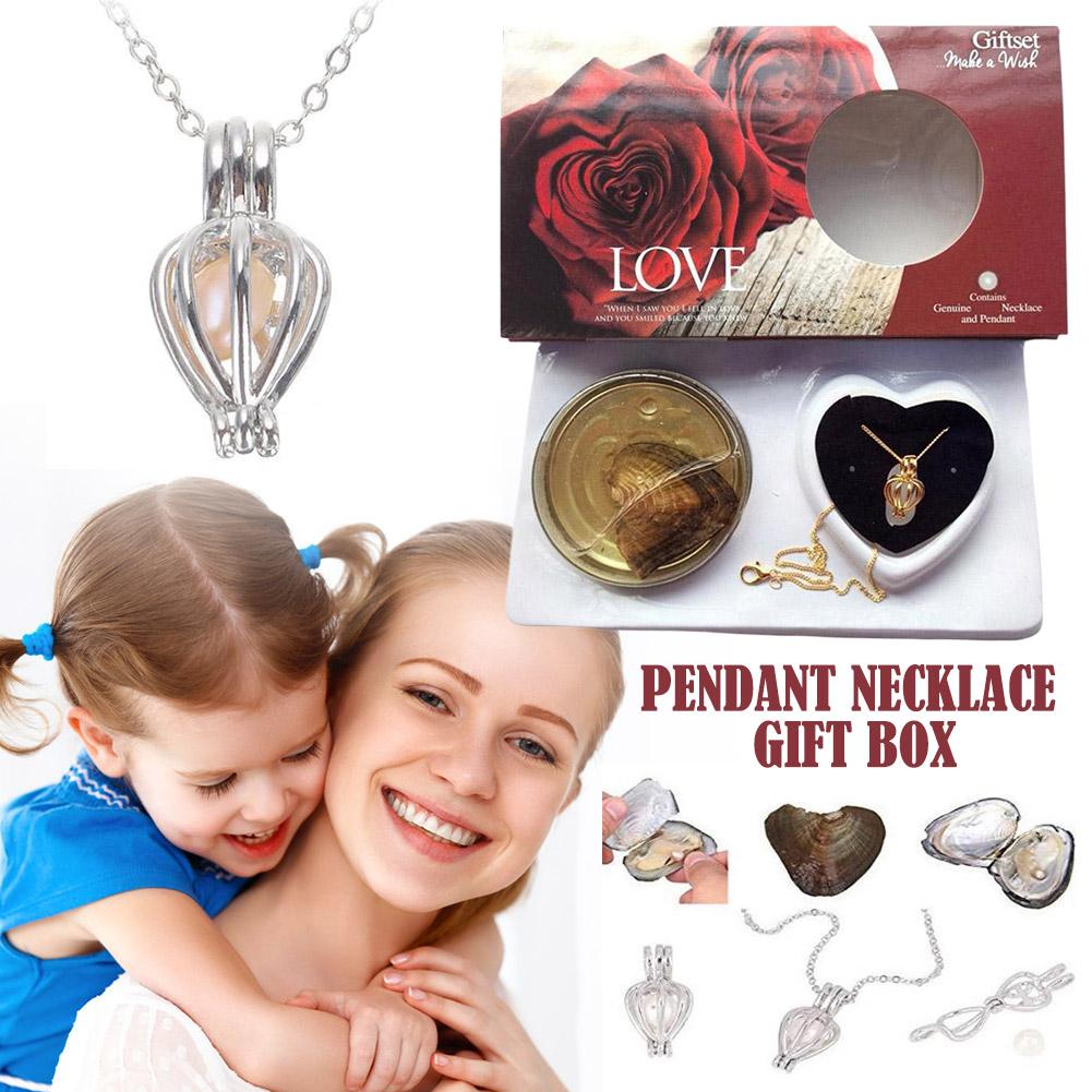 Wish Pearl Necklace Kit Innovative Chain Charm For Holiday Gift Diy Jewelry Making DIY Wish Pearl Necklace Kit