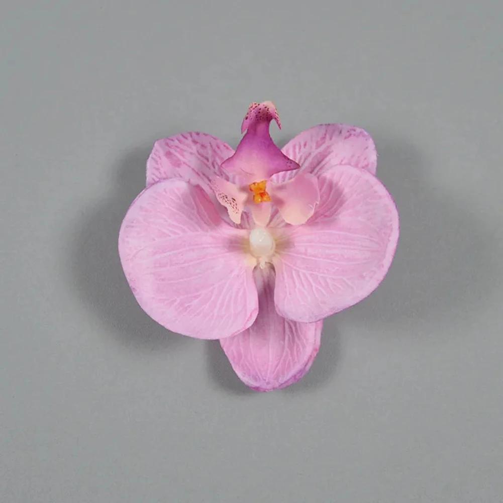 6 Colors Silk Orchid Phalaenopsis Artificial Flower Butterfly Orchids Fake Flower For Home Christmas  Wedding Decoration Flores