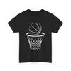 Basketball T-Shirt, Basketballspieler Sportliebhaber Damen Herren T-Shirt
