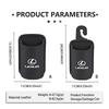 Car Seatback Water Cup Box Leather Mug Drinks Storage Bag Accessories For Lexus RX350 IS250 IS200 GS300 LX570 RC350 UX250h ES350