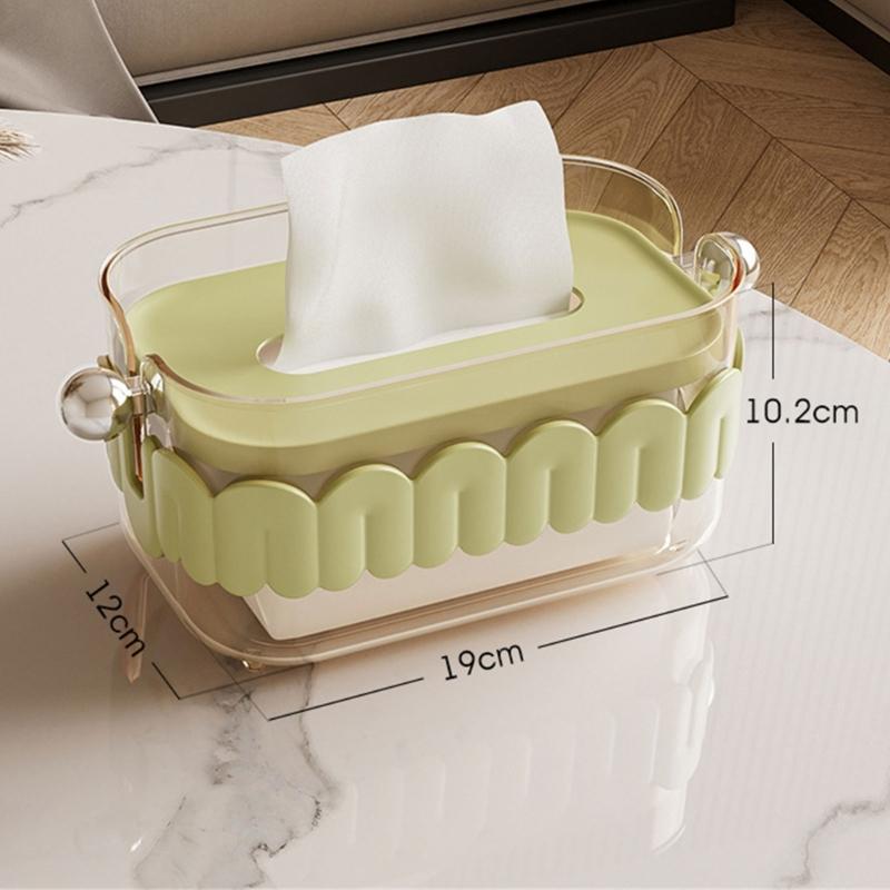 Versatile Tissue Storage Box Covers with Elegant Designs Home Accessory for Household Decoration Office and Car Storage