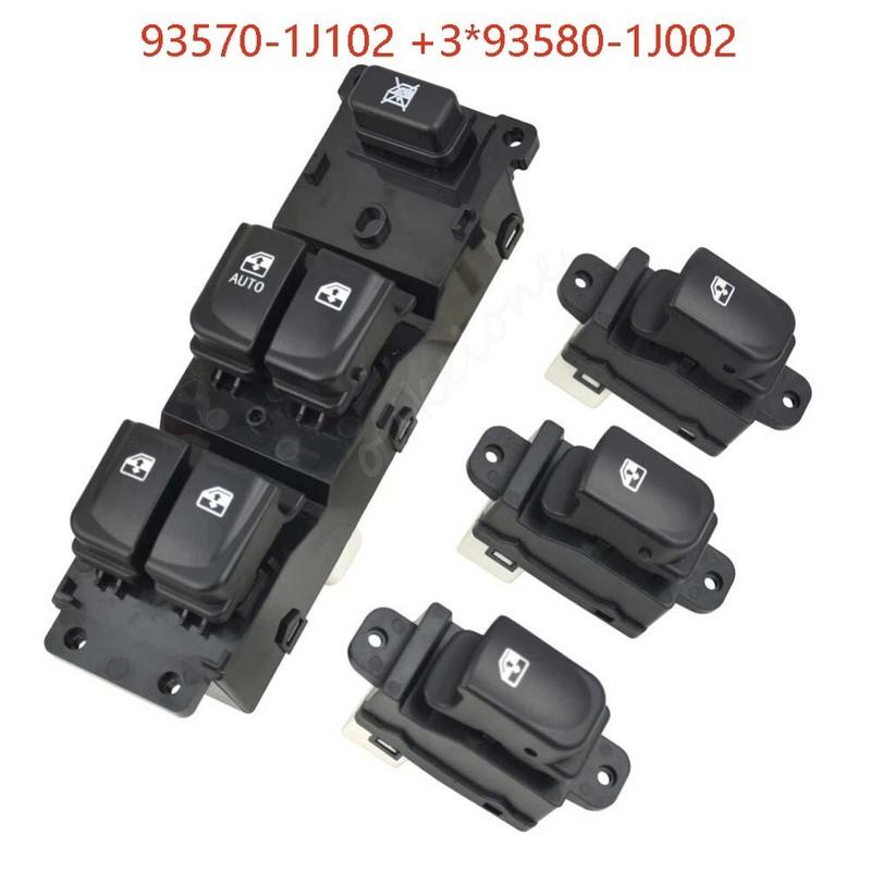 For 2008-2015 Hyundai I20 Electric Power Window Control Switch Glass Lifter Button 93570-1J102 93570-1J100 93580-1J002 Car Parts
