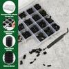 676Pcs Grub Screws Assortment Set M2 M3 M4 M5 M6 M8 Hexagonal Head Screws with Wrench for Door Handle, Door Handle, Holder