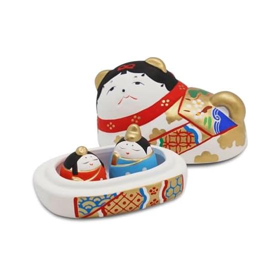 Seto Ware Hina Dolls, Hina Hina Dolls, Hina Hina Dolls, Small Dolls Included, Toy Studio, Hina Dolls, Modern and Cute, Great for Praying for a Safe