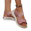 Shoes for Women Summer 2025 Fashion Platform Wedges Comfortable Plus Size 36-43 Sandalias De Mujer Non-slip Women Sandals