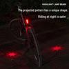 Luz Traseira a Laser para Bicicleta UOSU