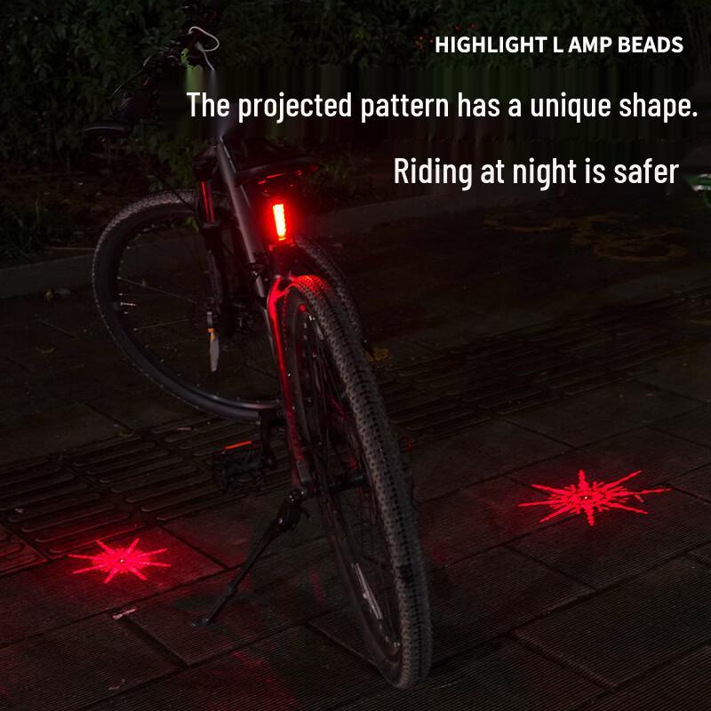 Luz Traseira a Laser para Bicicleta UOSU