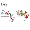 Reindeer Door Frame Ornament Wooden Christmas Corner Decor, Santa Claus Reindeer/Snowman Topper Decorative Hanger for Holiday Home Decoration,