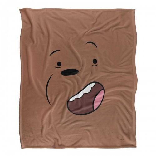 We Bare Bears Silky Grizz Supersoft Blanket
