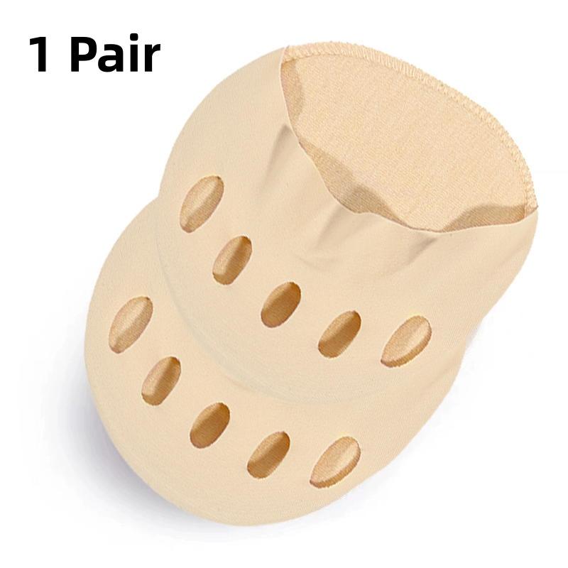Five Toes Forefoot Pads for Women High Heels Half Insoles Foot Pain Care Absorbs Shock Socks Toe Pad Massaging Toe Pad