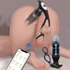 APP Control Prostate Vibrator & Telescopic Butt Plug - Vibrating Anal Sex Toy for Men & Women, Stretchable Pleasure Device