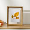Double Sided Transparent Photo Frame Sample Embossing Acrylic Frame Set Up Calligraphy Display Frame Home Decor