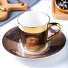 Shangqi Reflexion Keramik Kaffeetasse und Untertassen Set