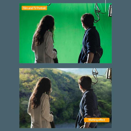 Green Screen Backdrop Double Thickness Non-fading Soft Opaque Washable Short Video Props Vertical