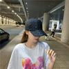 Lace hat, thin baseball cap, summer sun protection hat, hollow-out duckbill cap, breathable sun hat with large brim