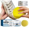 1pc Cleaning Cream with Sponge Multipurpose Cleaning and Stain Removal Cream White Sneake Shoes Free Wash No Yellowing