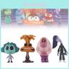 Niedliches Inside Out 2 PVC-Actionfiguren-Sammelset mit vier farbenfrohen Designs