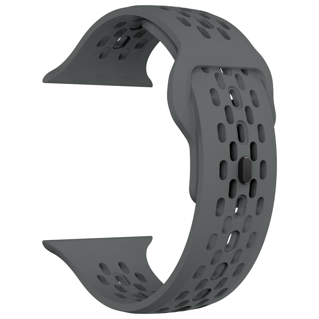 Hypoallergenic FKM Rubber Strap Premium Airflow Band for Apple Watch Ultra 3 2 49mm Sports Bands for Series 11 10 9 8 7 6 5 & SE