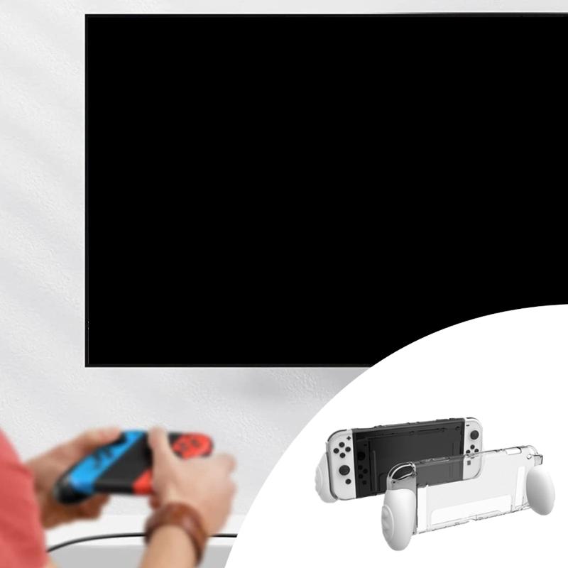 TPU Protective Case Soft Protective Skin Cover Case for Game Console Remote Player Ergonomic Shockproof Antiscratch