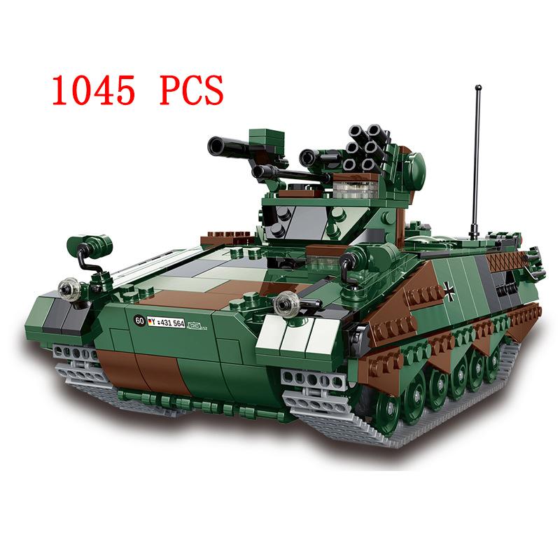 Tankové sady 2023 nové vojenské vozidlo stavebnice stavebnice ww2 německo usa T34 světová válka 2 1 i ii obrněný tank