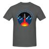 1 Piece Rocket Art Funny 100 Cotton Tshirt Fly To The Moon Tops Tees For Unisex