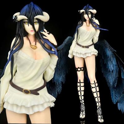 22cm Overlord III Albedo so-bin Ver. PCV Figurka Anime Rysunek Klocki Kolekcja Lalek Prezent