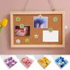Pack of 30 Resin Flower Thumbtacks Lovely Pushpins Versatile Thumb Tacks set for Photo Wall Classroom & Desk Decoration