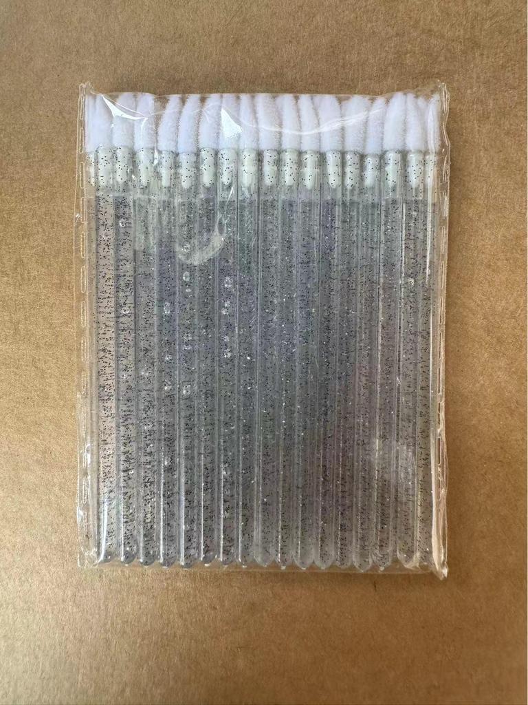 Colorful Portable Crystal Lip Brush Replacement Head for Lipstick and Gloss