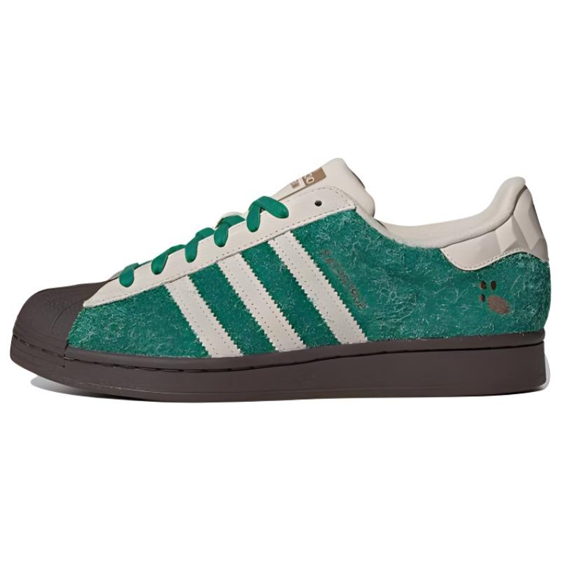 

Adidas Melting Sadness X Adidas Originals Superstar Karoro Hole Green White Black Sneakers H06341 46