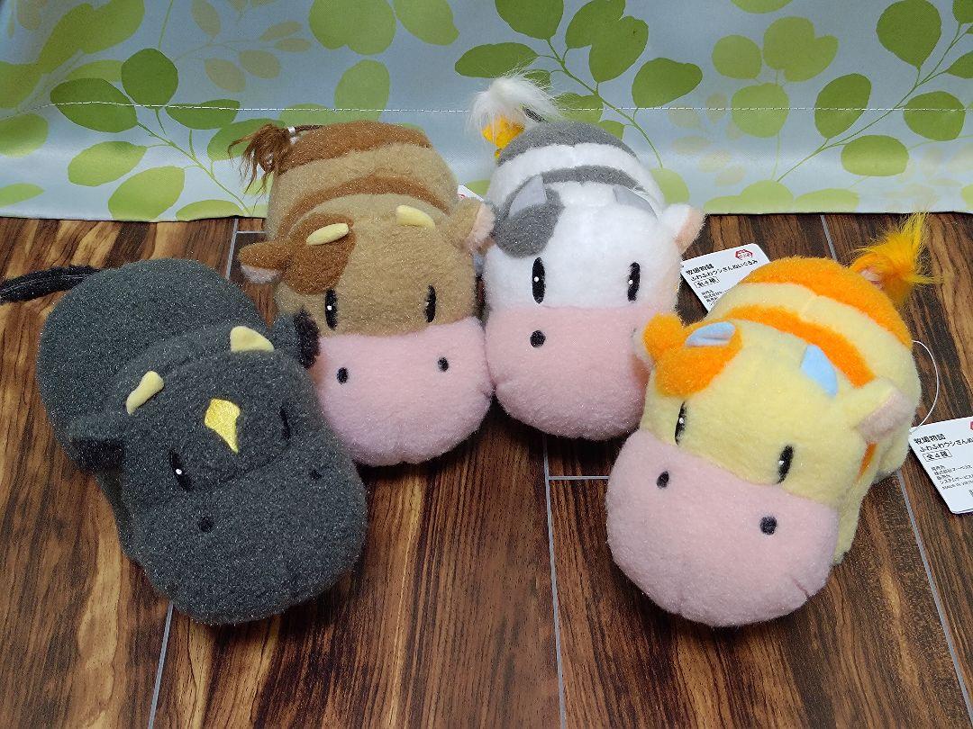 

Плюшева пухнаста корова Story of Seasons Bokujou Monogatari, усі 4 види, 15 см.