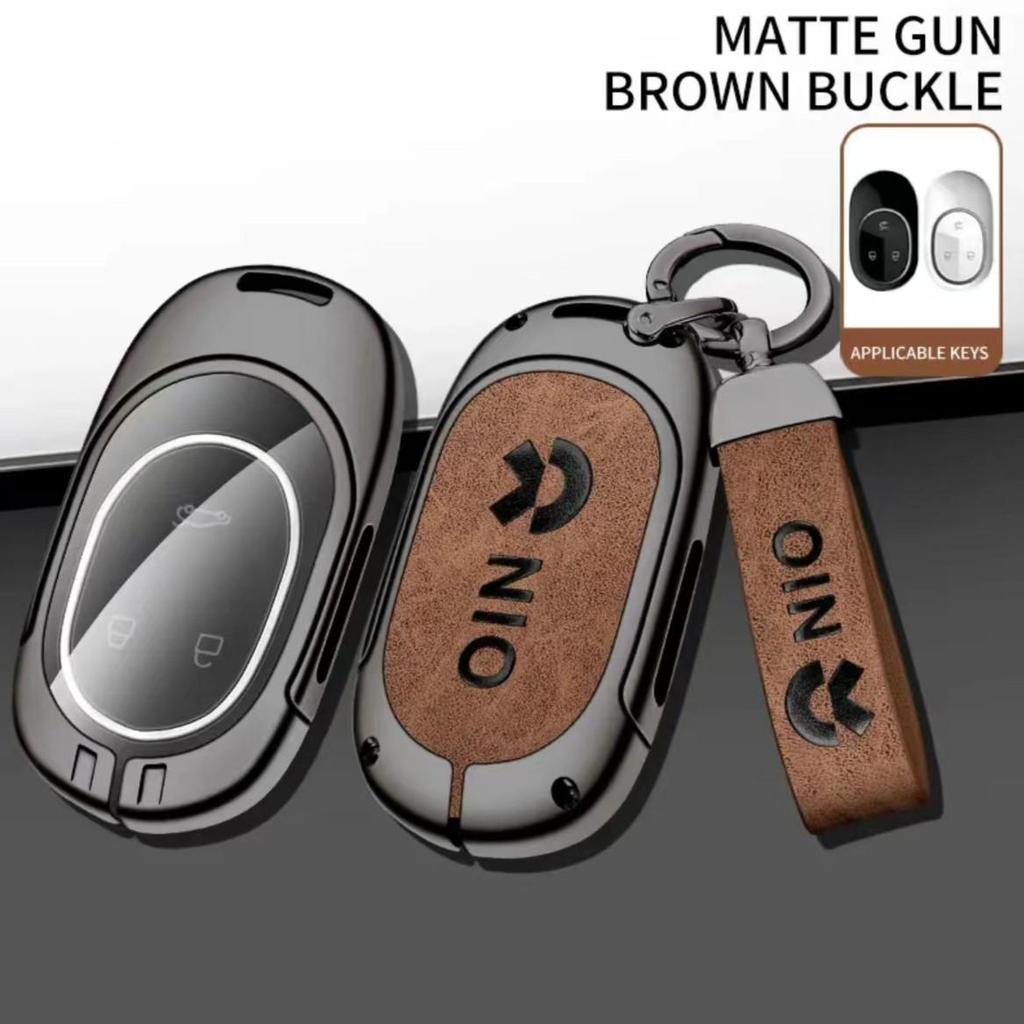 NIO EC6/ES6/ES8 Autoschlüssel Metallschale & Schnalle