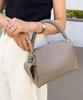Kobe Lettuce Handbag with Designer Large Capacity Shoulder Faux Size White Women's Handles, Bag, Leather, M, [B1634]