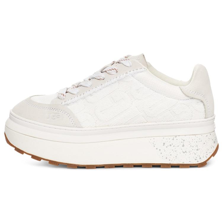 (WMNS) UGG Marin Lace Logo Sneaker White Women s 1125025-WHT EU 40