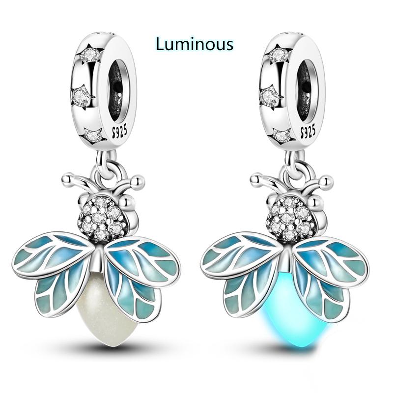 Love Heart Pink Charm Copper Original Butterfly Airplane Travel Charms Beads Fit Bracelets Diy Birthday Jewelry