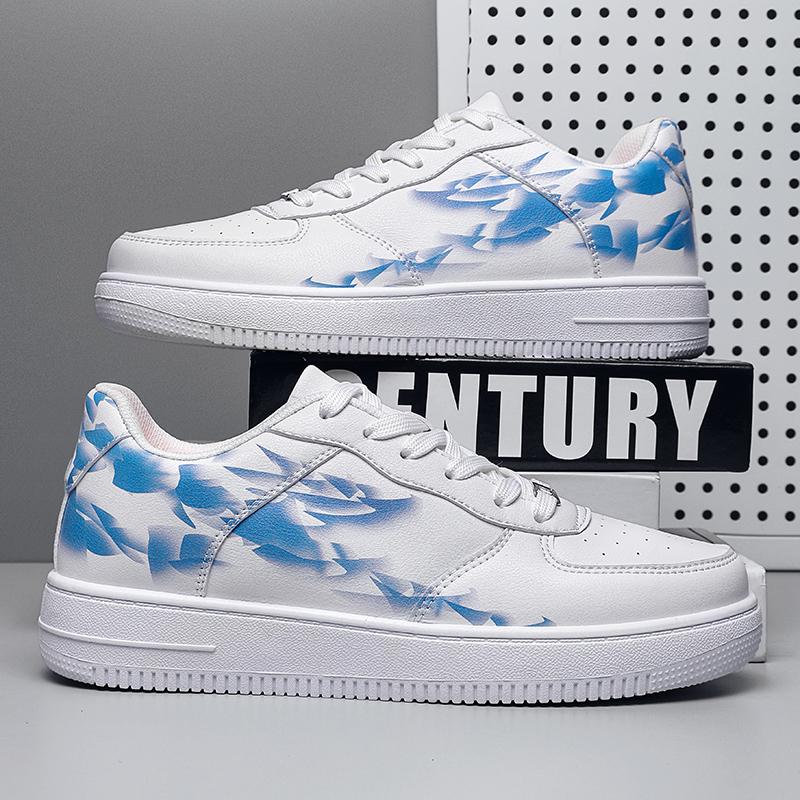 2024 Neue Freizeitschuhe für Herren und Damen, bequeme Outdoor-Sportschuhe, vielseitiges Muster, personalisierte Slim Fit-Schnürschuhe