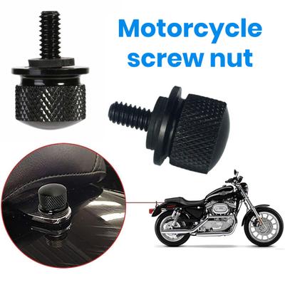 Motorrad Schraube Rost-beständig Sitz Einfache Installation Schraube Bolzen Motorrad Mutter Stilvolle Sitz Zubehör