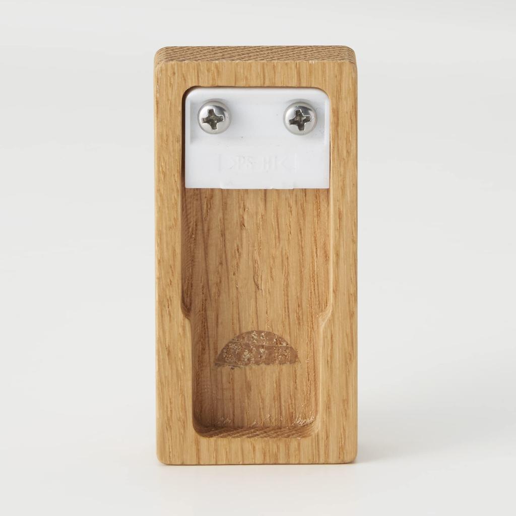 MUJI Furniture 82944853 Wall-Mounted Hook, Oak,