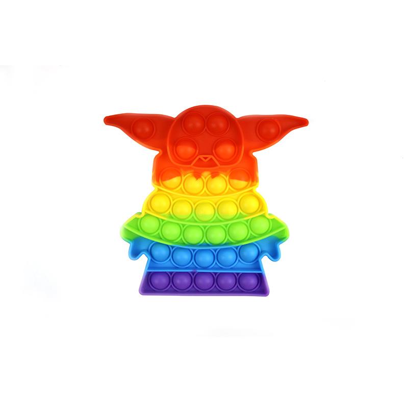 Hot Push Bubble Fidget Toys Adult Stress Relief Sensory Toy Antistress Soft Squishy Anti-Stress Gift Anti Stress Box Game