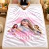 Flannel BlanketTaylor Swift Warm Soft Throw Blanket for Indoor Sofa Bed Living Room Use