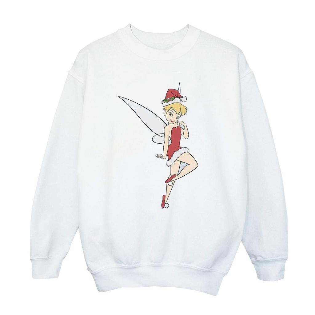 Disney Womens/Ladies Tinker Bell Christmas Sweatshirt