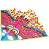 Kite for Children with a Handle for Playing in the Garden in the Wind Owl 95 cm