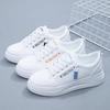 Versatile Real Soft Leather Little White Shoes Women's 2025 Spring and Autumn New Flat-soled Heightening Casual Sports Board Shoes